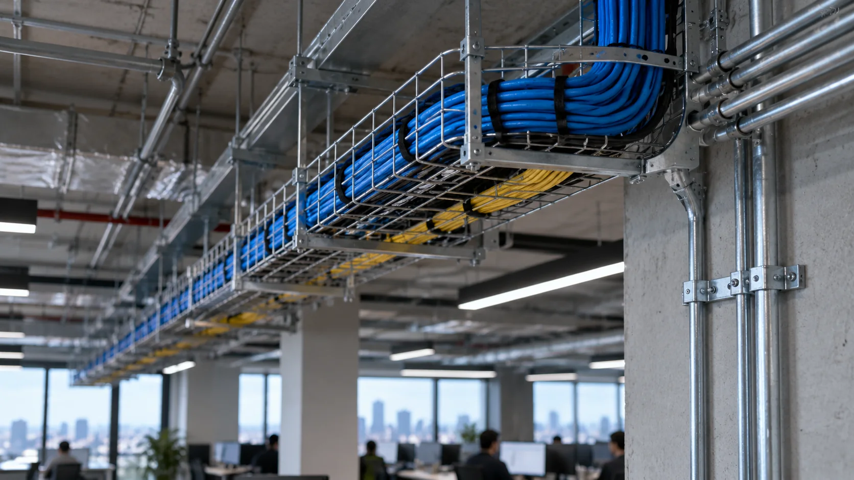 Infraestrutura física e rotas técnicas
